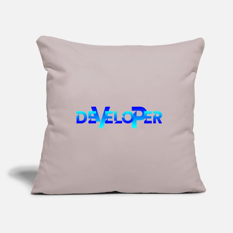 DEVELOPER Sofakissenbezug 45 x 45 cm