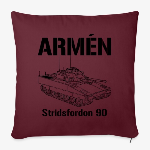 Armén Stridsfordon 9040 - Soffkuddsöverdrag, 45 x 45 cm