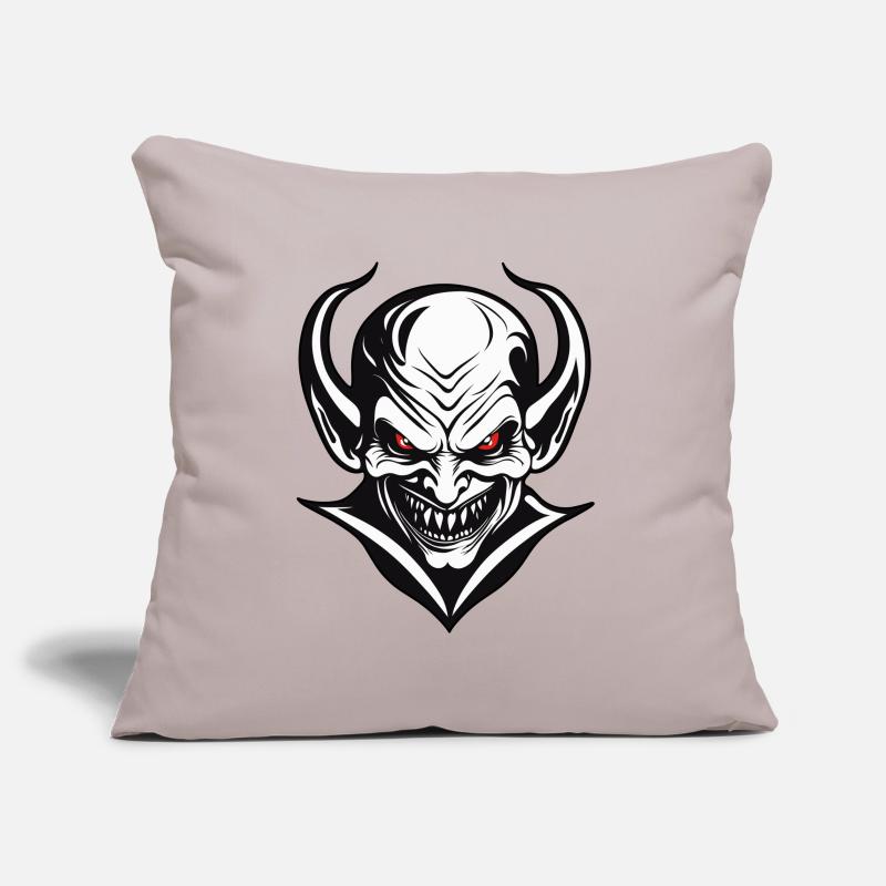 Devil / Hell / Horror / Devilish / Evil Sofa pillowcase 17,3'' x 17,3'' (45 x 45 cm)