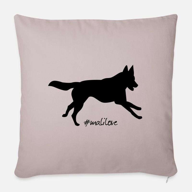 malilove - Sofakissenbezug 45 x 45 cm - helles Taupe