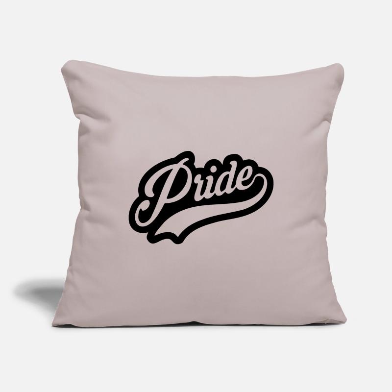 Pride Script out B Housse de coussin décorative 45 x 45 cm