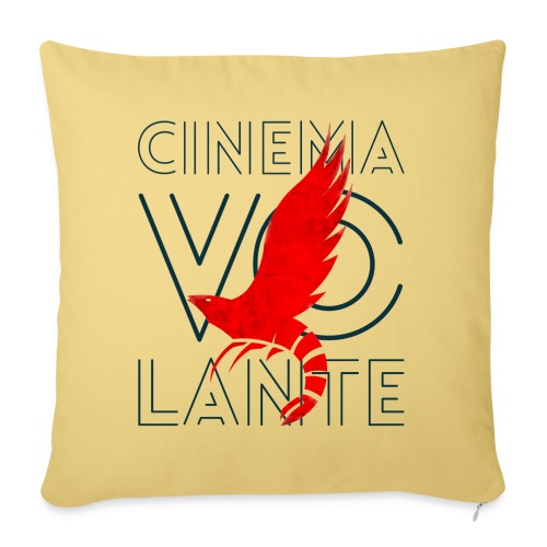 Logo Vintage Lettere Grande | cinemaVOLANTE - Sofakissenbezug 45 x 45 cm