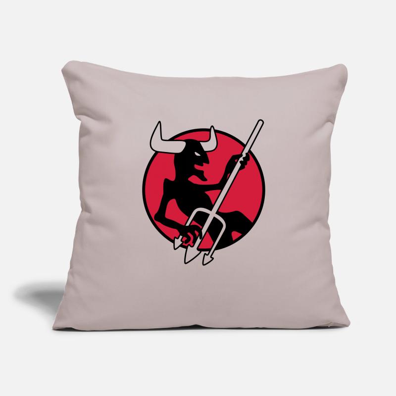 rockin_devil_3c Sofa pillowcase 17,3'' x 17,3'' (45 x 45 cm)