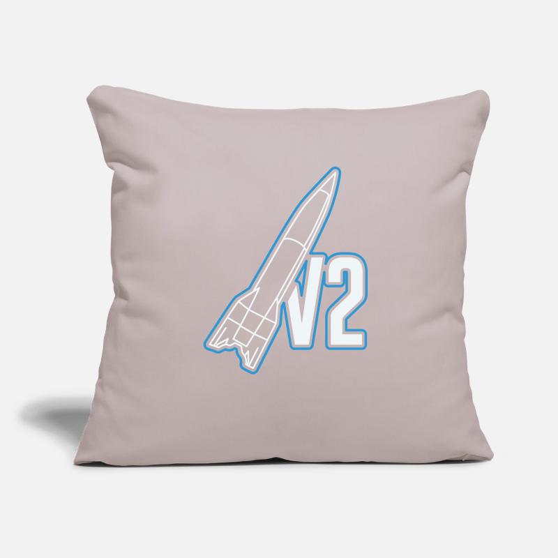 V2 Rocket Aggregate 4 Space Wonder Weapon Gift Sofa pillowcase 17,3'' x 17,3'' (45 x 45 cm)