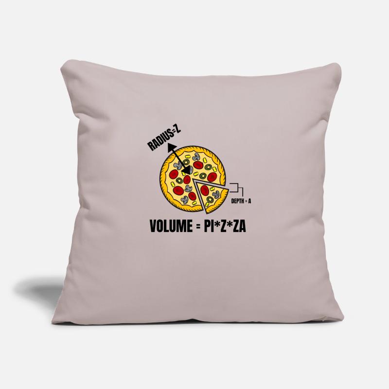 Pizza Math Pi Student Engineer Professor Sofa pillowcase 17,3'' x 17,3'' (45 x 45 cm)