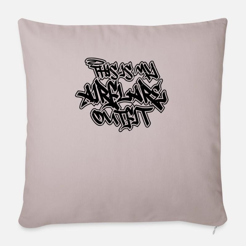 Airflare Breakdance BBoy Breakdancer Break Dance - Sofakissenbezug 45 x 45 cm - helles Taupe