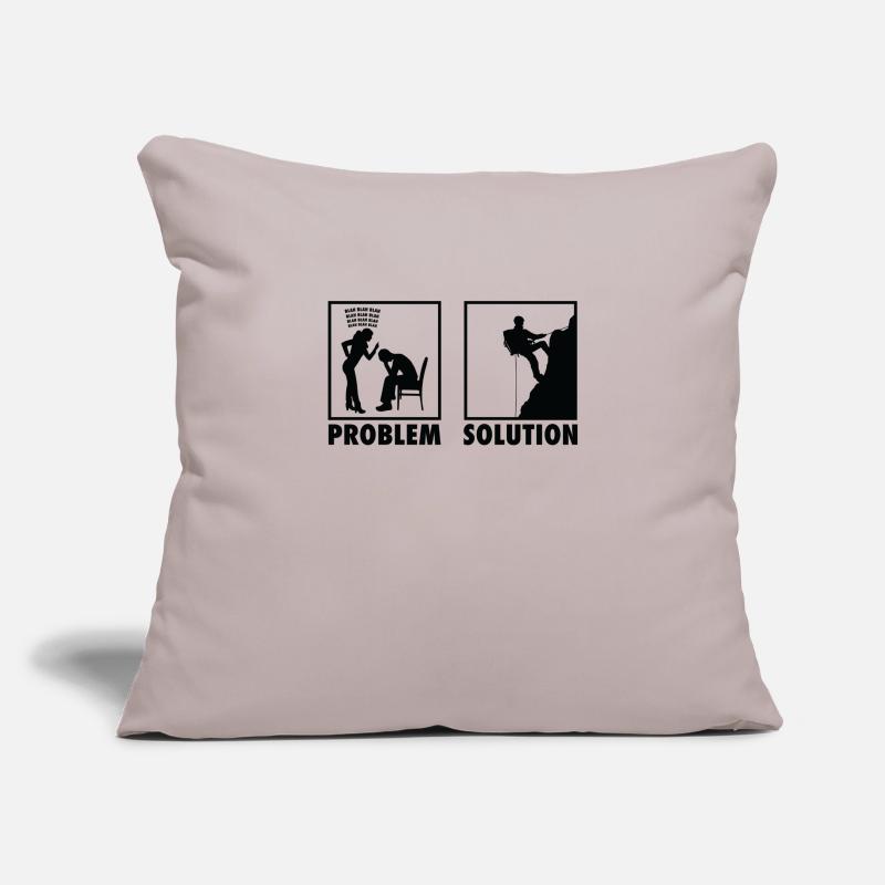 Mountain Climbing Mountain Climber Statement Sofakissenbezug 45 x 45 cm