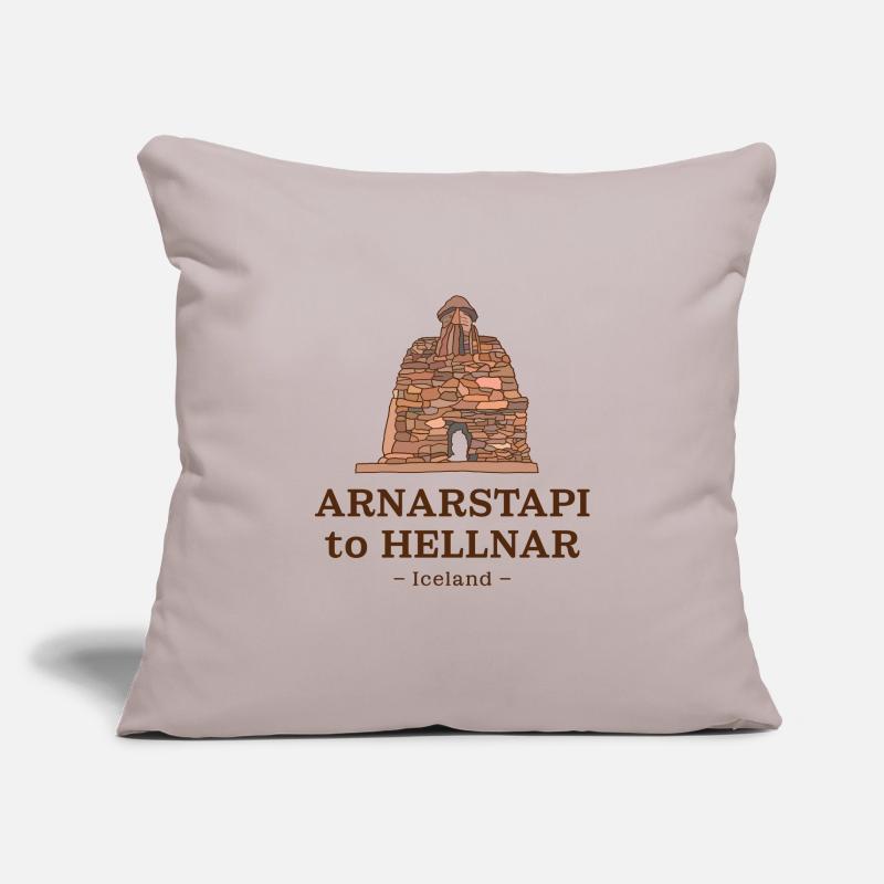 De Arnarstapi à Hellnar – Islande Housse de coussin décorative 45 x 45 cm