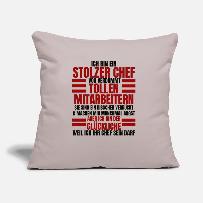 Ich Bin Ein Stolzer Chef Geburtstag Geschenk Sofakissenbezug 45 x 45 cm