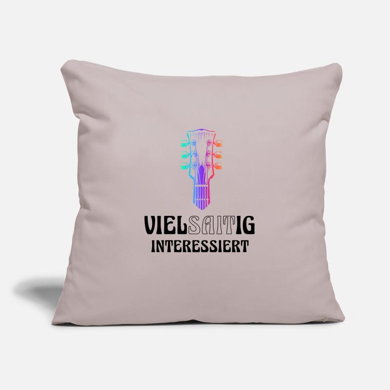 Guitar multi-stringed interested Sofa pillowcase 17,3'' x 17,3'' (45 x 45 cm)