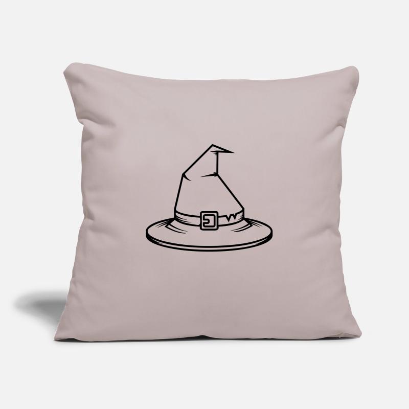 Magic hat witch Sofa pillowcase 17,3'' x 17,3'' (45 x 45 cm)