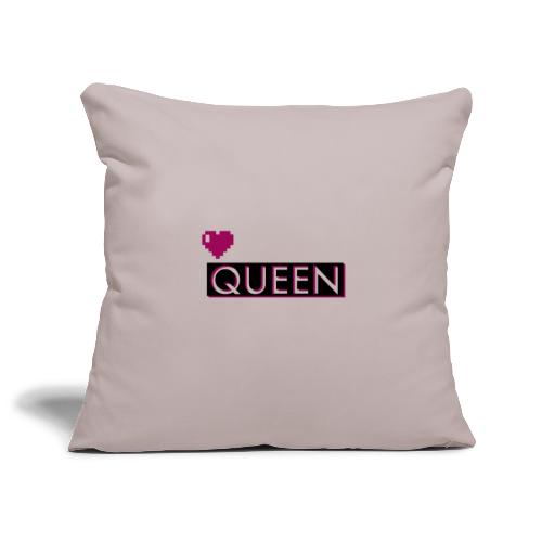 Queen, la regina - Copricuscino per divano, 45 x 45 cm