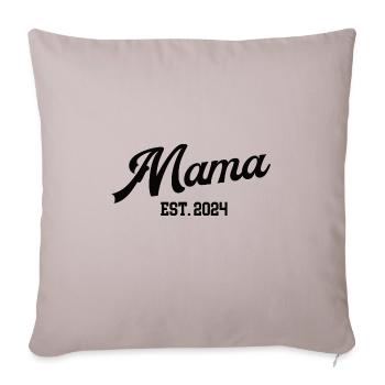 Mama Werden Mutterschaft in 2024 Neue Mutter Mami - Sofakissenbezug 45 x 45 cm - helles Taupe - Vorne