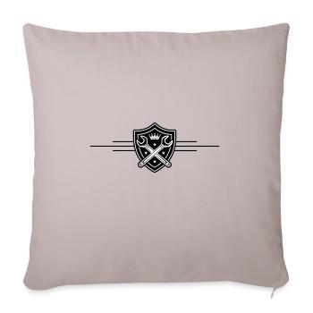 Wrench Logo - Sofa pillowcase 17,3'' x 17,3'' (45 x 45 cm) - light taupe - Front