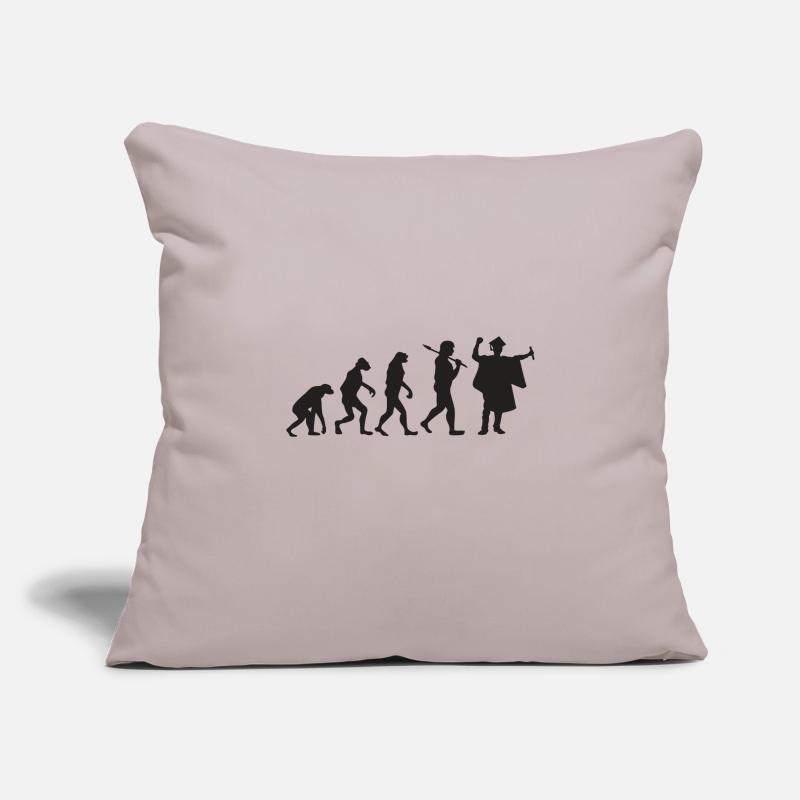 Graduation - Evolution - Gift Sofa pillowcase 17,3'' x 17,3'' (45 x 45 cm)