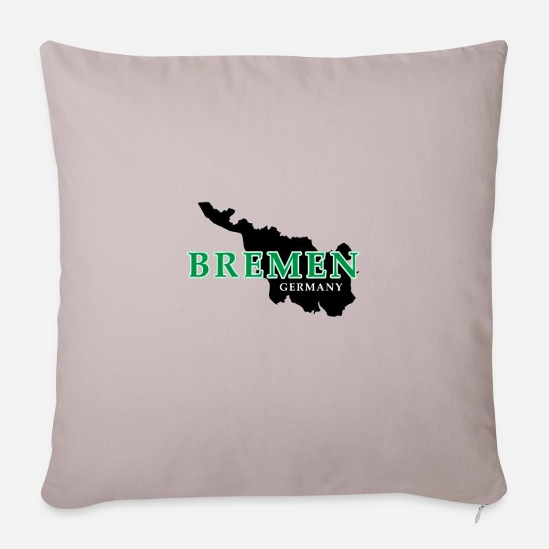 Bremen - Sofakissenbezug 45 x 45 cm - helles Taupe
