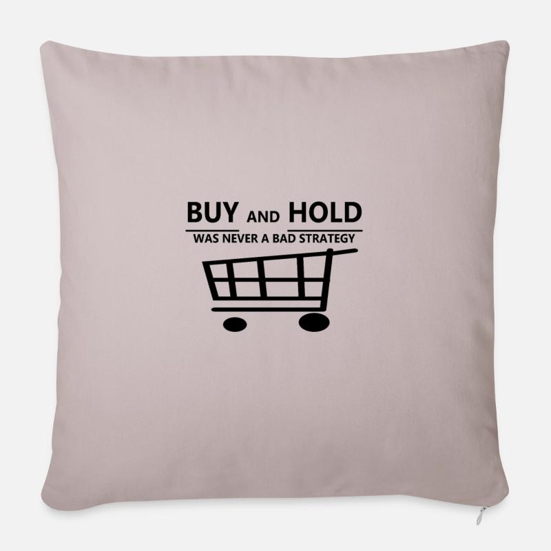 Finanzen - Sofakissenbezug 45 x 45 cm - helles Taupe