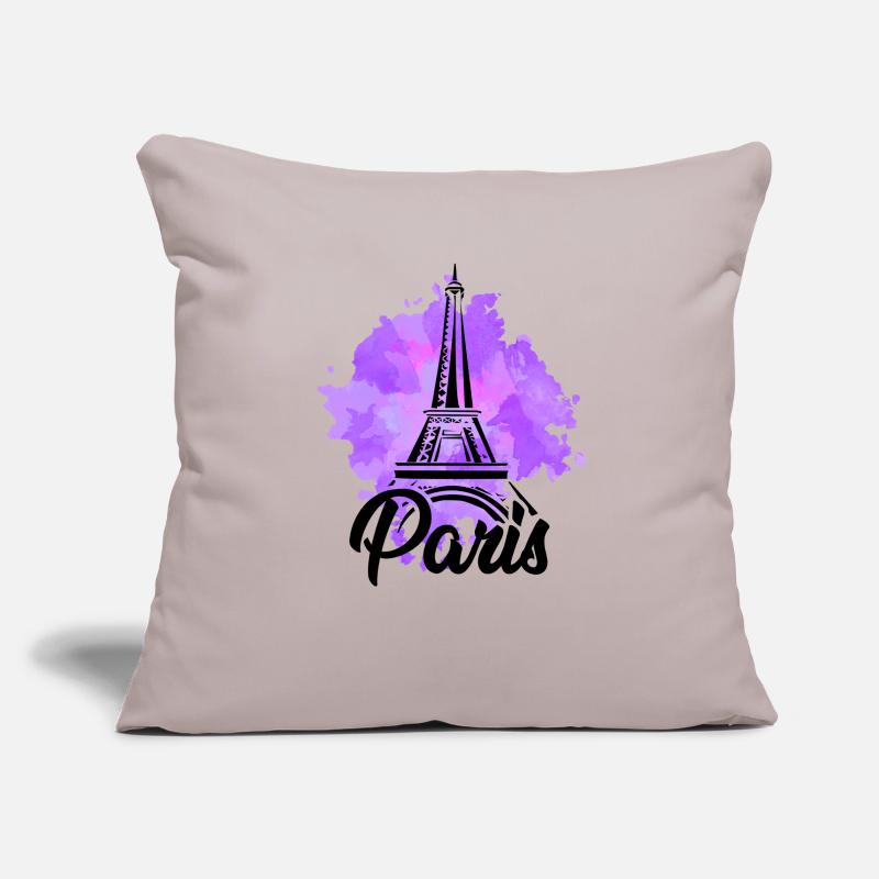 Paris Eiffelturm Sofakissenbezug 45 x 45 cm