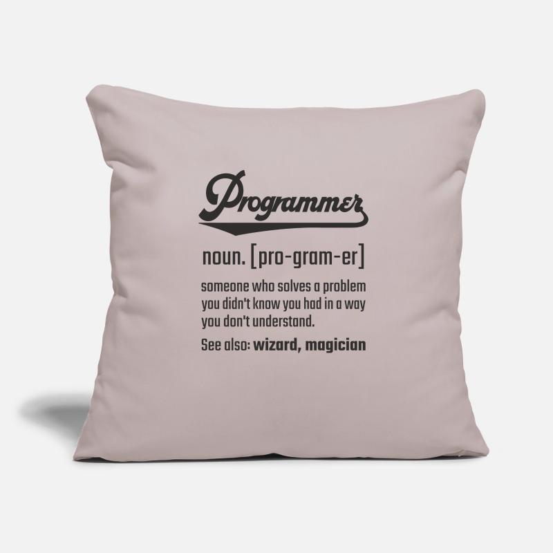 Programmer Programmierer noun Nomen Definition Sofakissenbezug 45 x 45 cm