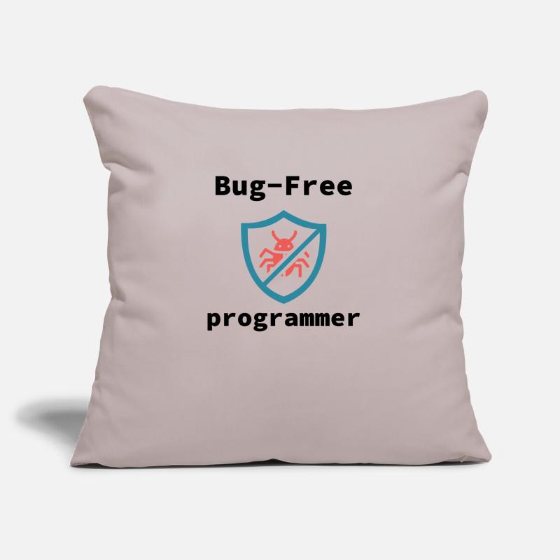 Bug-Free Programmer, Bug-Free Programming Sofakissenbezug 45 x 45 cm