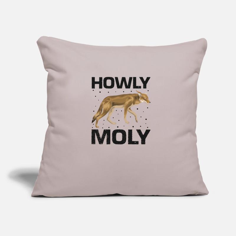 Conception de coyote pour les réacteurs de coyote Housse de coussin décorative 45 x 45 cm