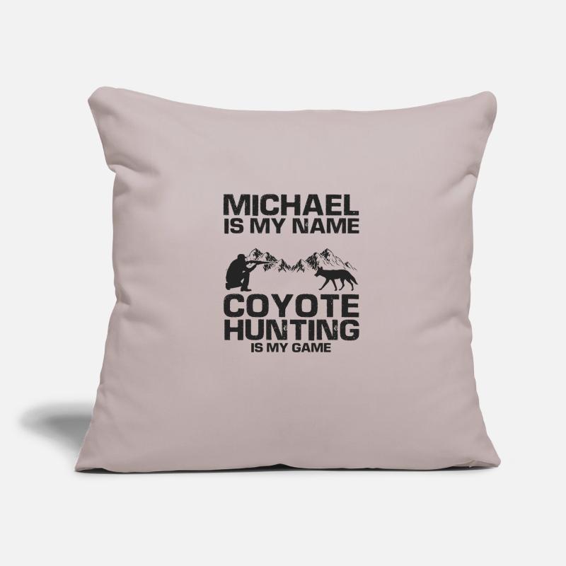 Conception de coyote pour les réacteurs de coyote Housse de coussin décorative 45 x 45 cm