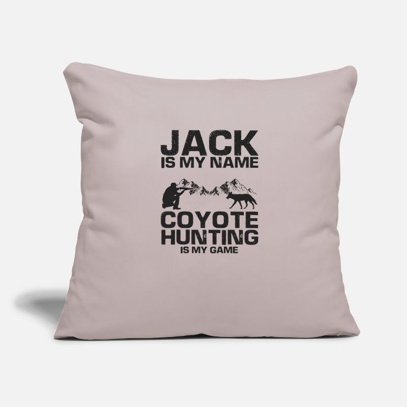 Conception de coyote pour les réacteurs de coyote Housse de coussin décorative 45 x 45 cm