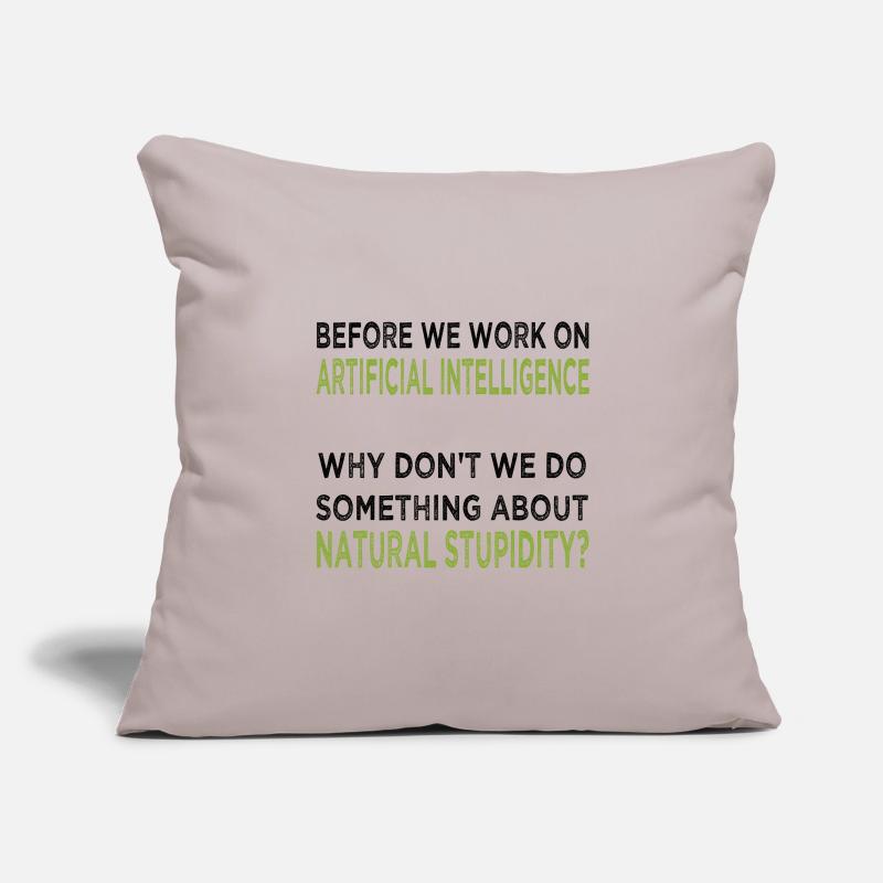 Artificial Intelligence Sofa pillowcase 17,3'' x 17,3'' (45 x 45 cm)
