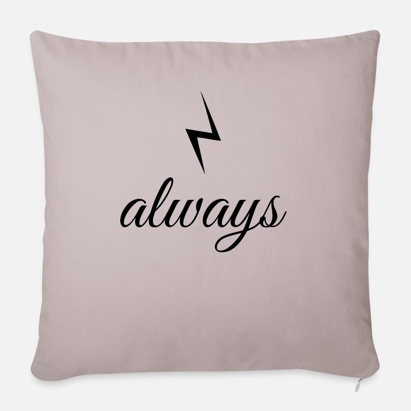 always - Sofa pillowcase 17,3'' x 17,3'' (45 x 45 cm) - light taupe