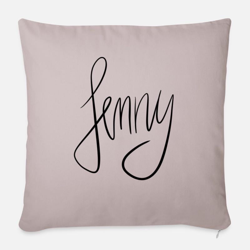 Jenny - Sofakissenbezug 45 x 45 cm - helles Taupe