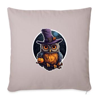 Halloween - Sofakissenbezug 45 x 45 cm - helles Taupe - Vorne