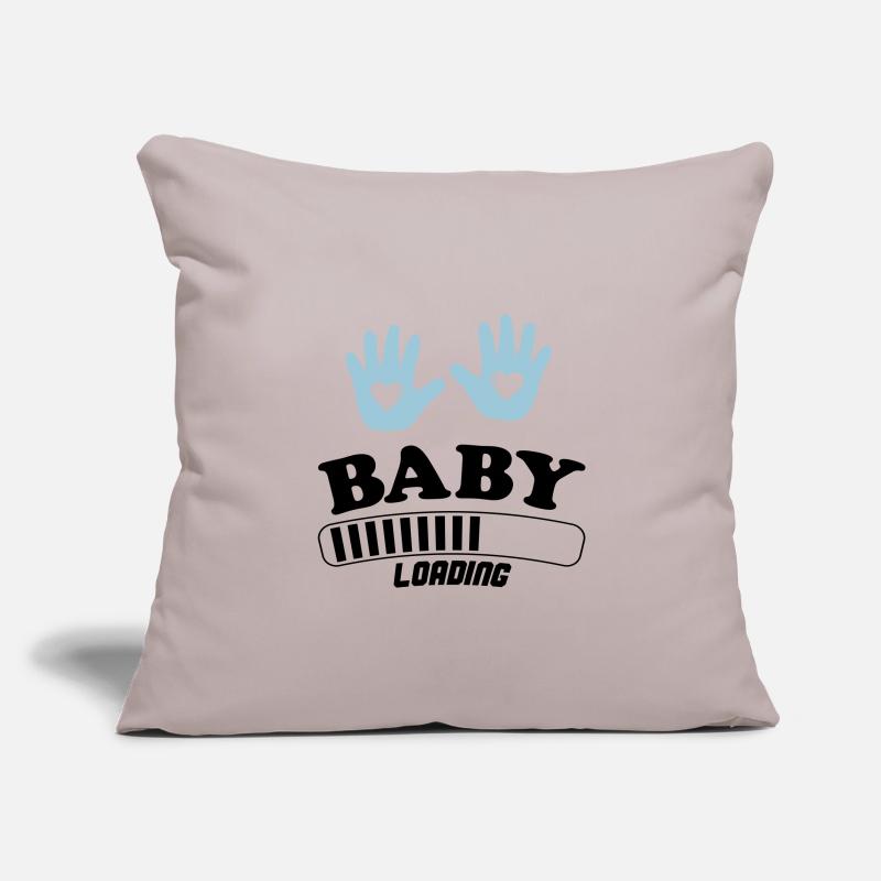 bébé loading Housse de coussin décorative 45 x 45 cm