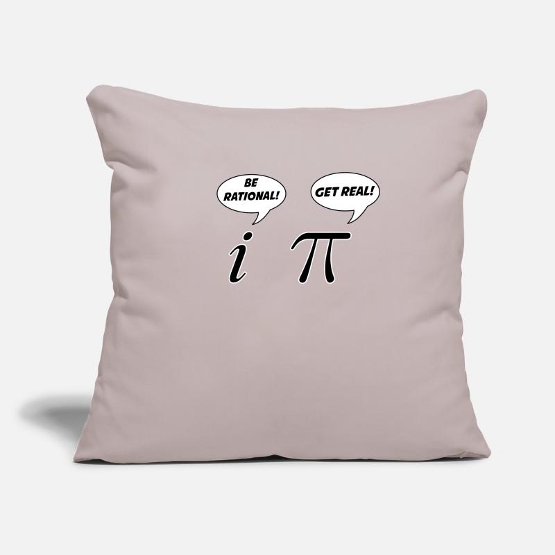 Funny math pi physicist math gift Sofa pillowcase 17,3'' x 17,3'' (45 x 45 cm)
