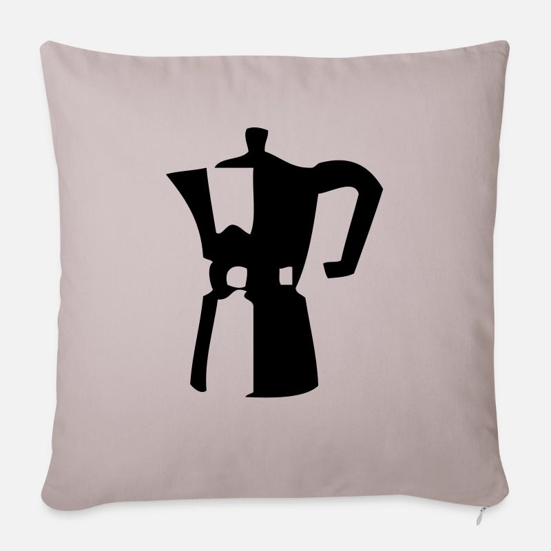 espresso - Sofakissenbezug 45 x 45 cm - helles Taupe