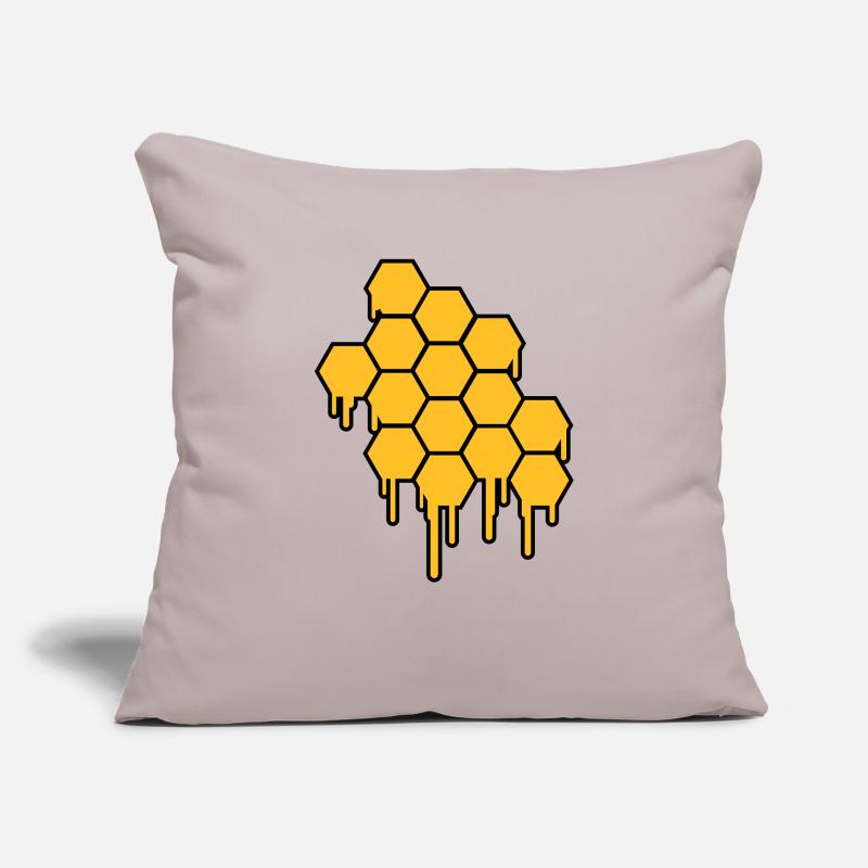 Honeycombs Pattern Sofa pillowcase 17,3'' x 17,3'' (45 x 45 cm)