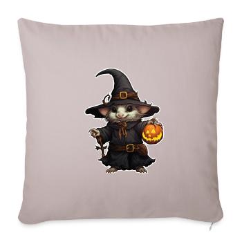 Halloween Mouse Wizard - Sofa pillowcase 17,3'' x 17,3'' (45 x 45 cm) - light taupe - Front