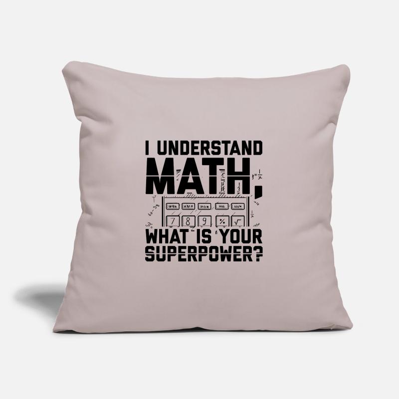 Mathematician | Math Teacher Student Gift Idea Sofa pillowcase 17,3'' x 17,3'' (45 x 45 cm)