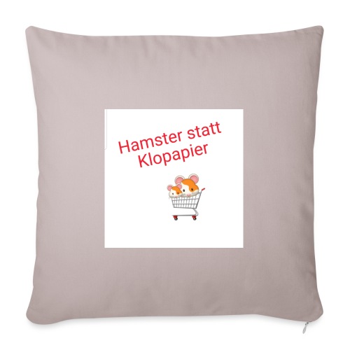 Hamster - Sofakissenbezug 45 x 45 cm