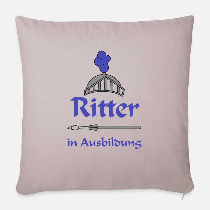Ritter - Sofakissenbezug 45 x 45 cm - helles Taupe