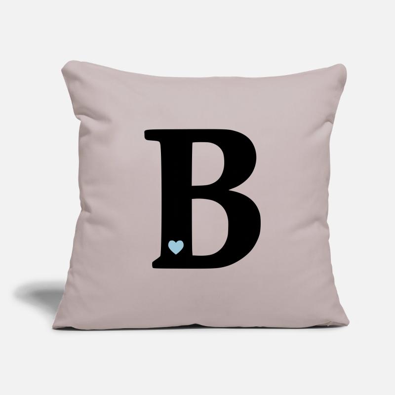 point (b) initial point Sofa pillowcase 17,3'' x 17,3'' (45 x 45 cm)