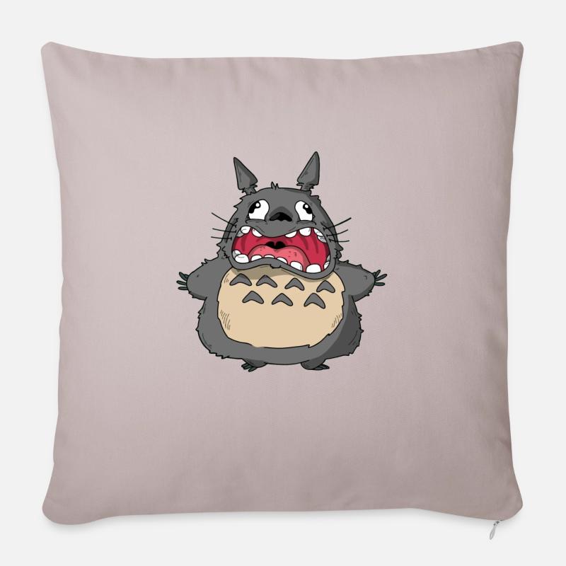 Monster - Sofakissenbezug 45 x 45 cm - helles Taupe
