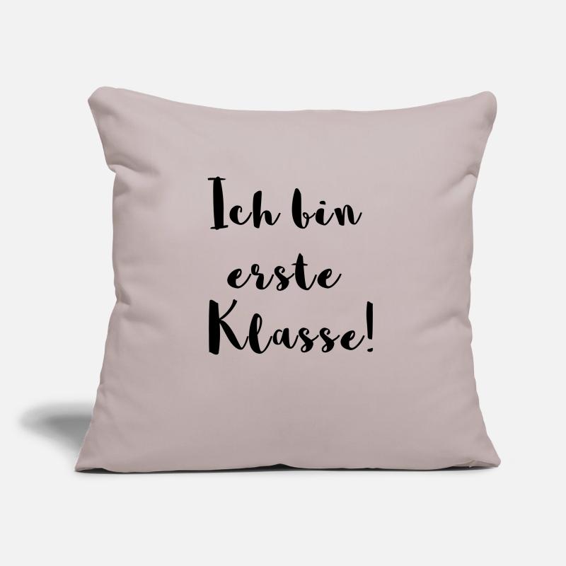 I am first class! Sofa pillowcase 17,3'' x 17,3'' (45 x 45 cm)