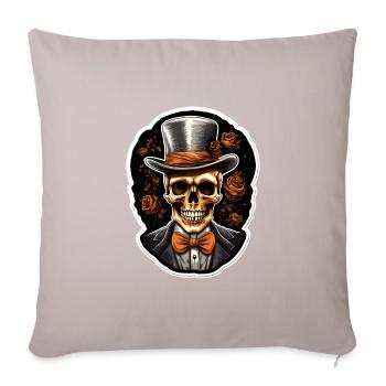 Halloween - Housse de coussin décorative 45 x 45 cm - taupe clair - Devant