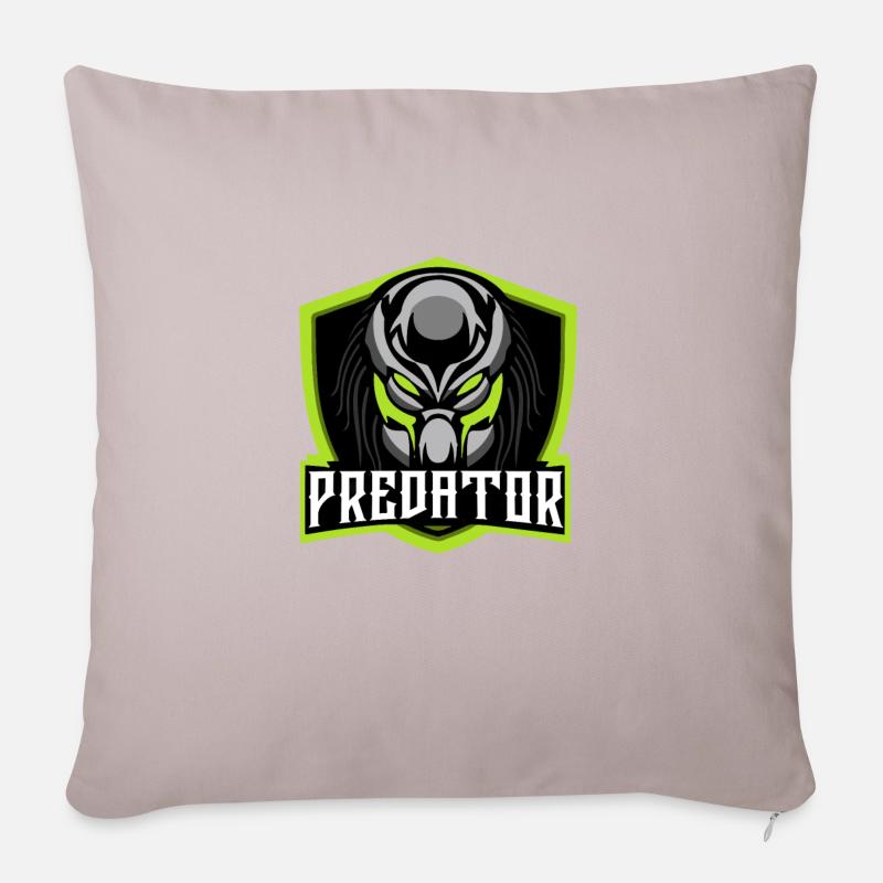 Predator - Sofakissenbezug 45 x 45 cm - helles Taupe