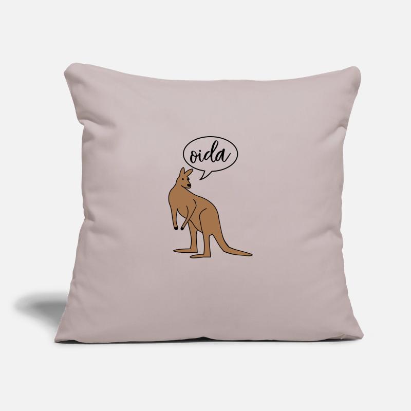 Oida Austria dialect dialect Sofa pillowcase 17,3'' x 17,3'' (45 x 45 cm)