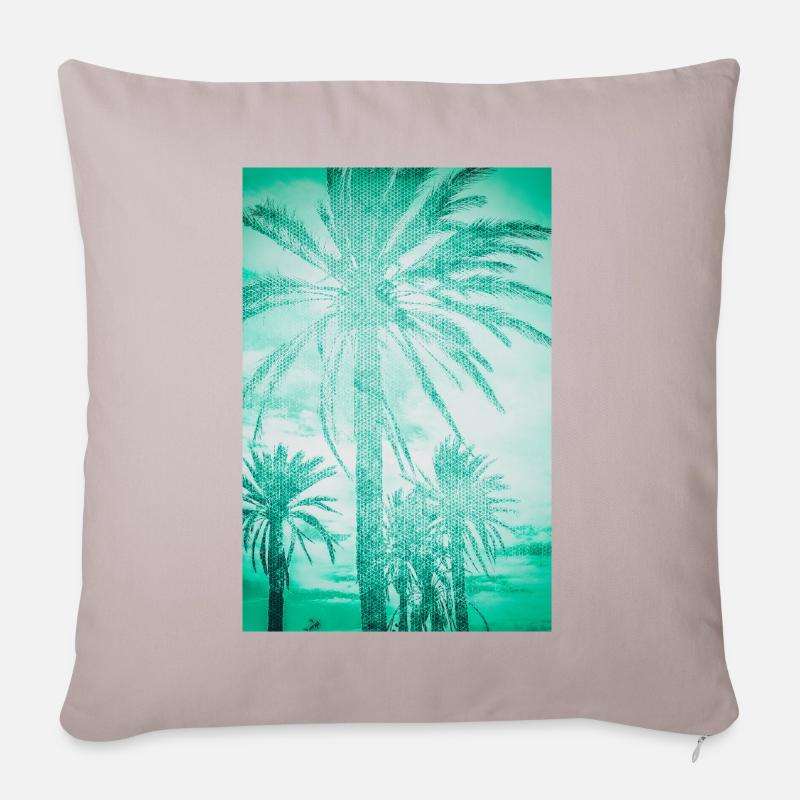 PalmBeach - Sofakissenbezug 45 x 45 cm - helles Taupe