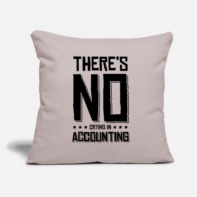 Comptabilité comptable Housse de coussin décorative 45 x 45 cm