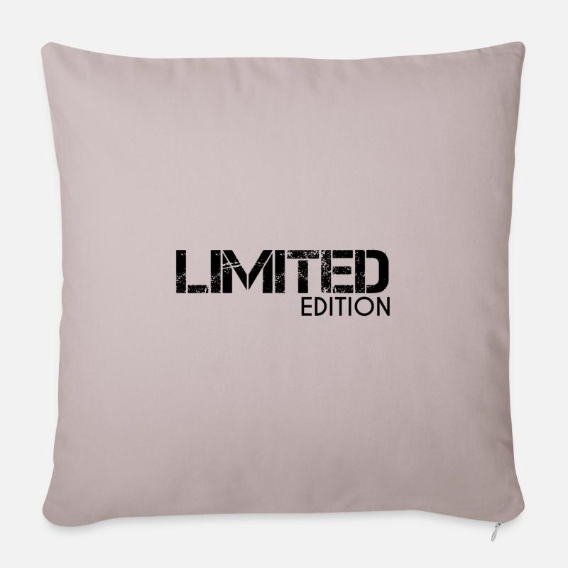 Limited Edition - Sofakissenbezug 45 x 45 cm - helles Taupe