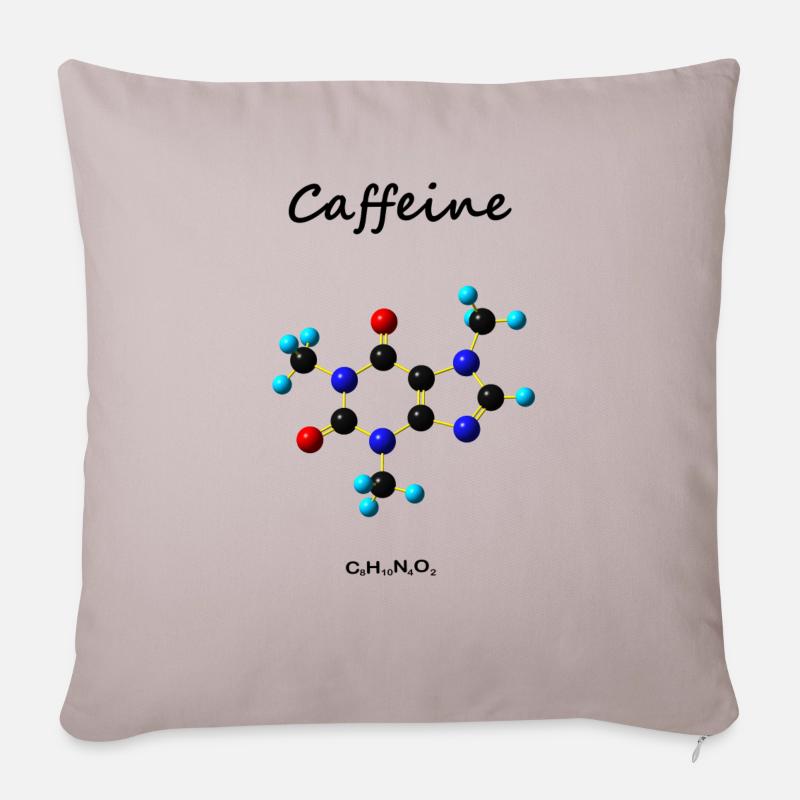 Caffeine - Sofakissenbezug 45 x 45 cm - helles Taupe