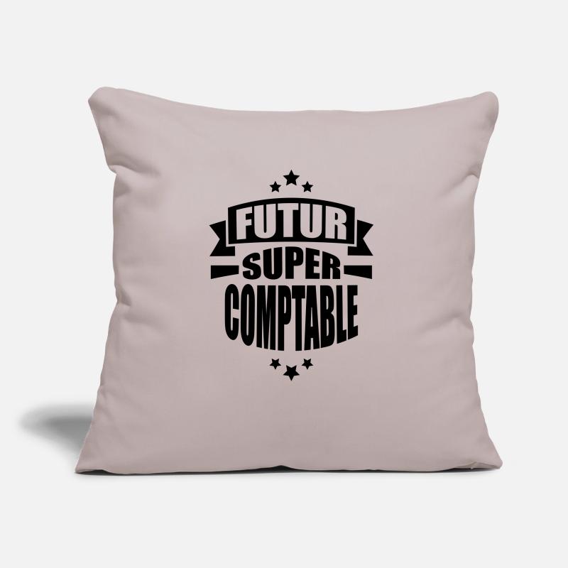 futur super comptable Housse de coussin décorative 45 x 45 cm